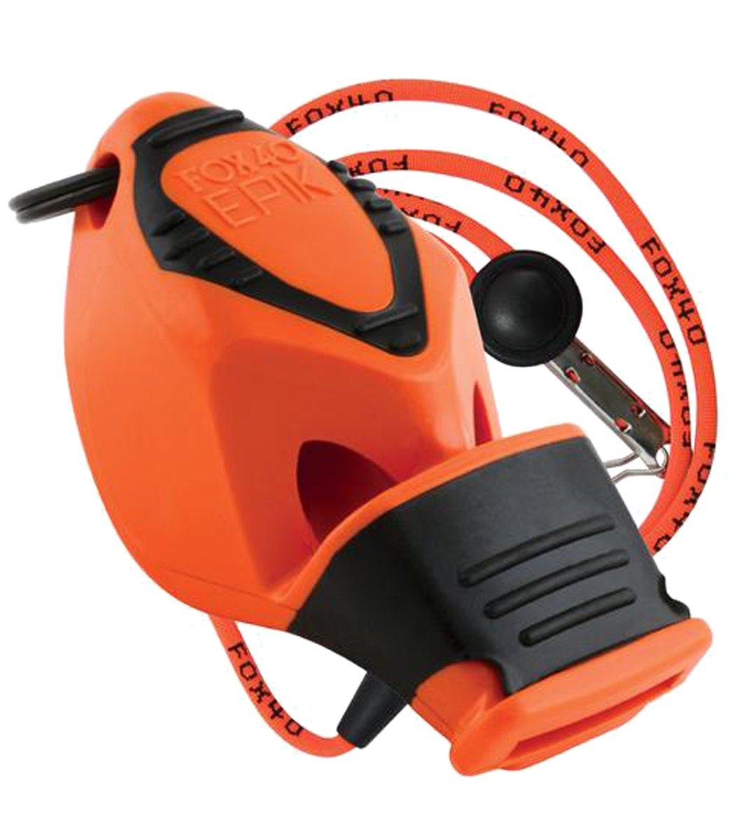 Fox 40 Epik CMG Lifeguard Whistle w/ Lanyard at SwimOutlet.com
