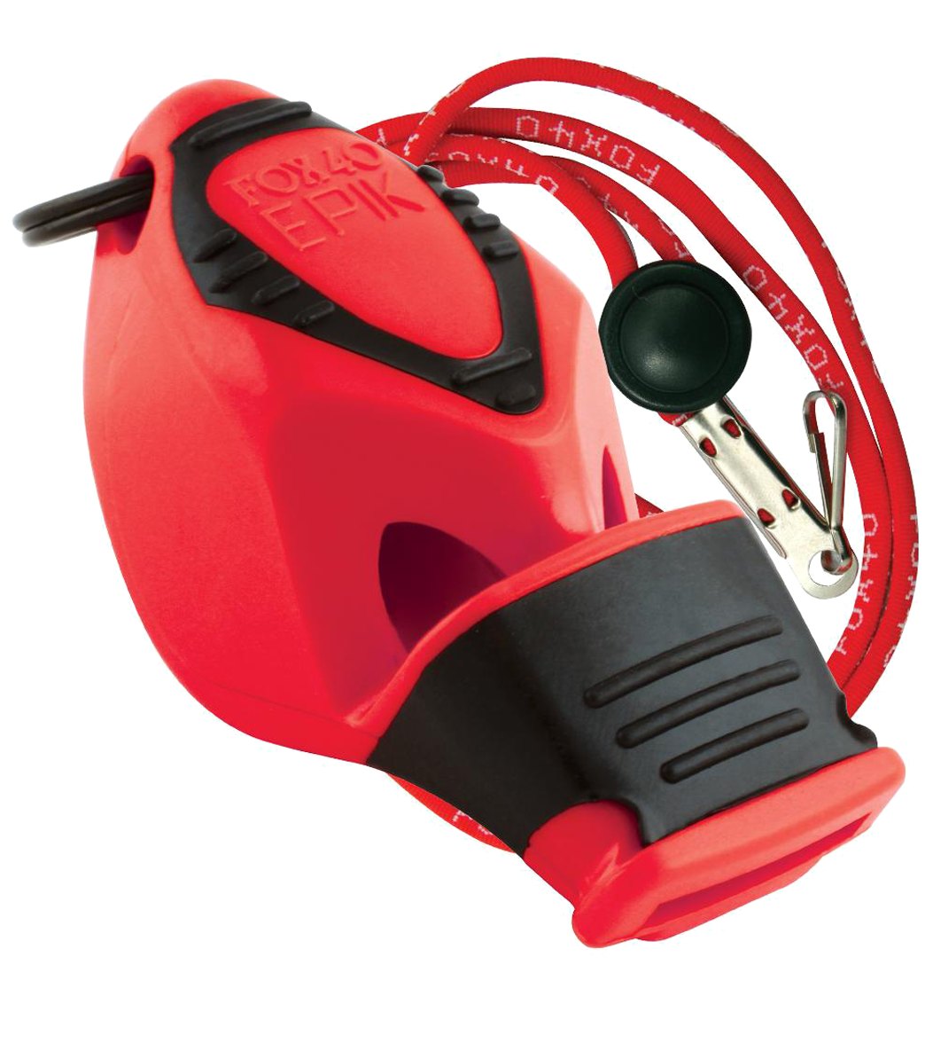 Fox 40 Epik CMG Lifeguard Whistle w/ Lanyard at SwimOutlet.com