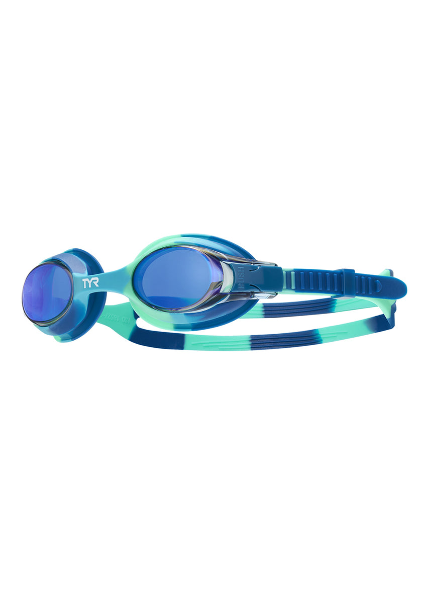 TYR Swimple Tie Dye Mirrored Kids' Goggle
