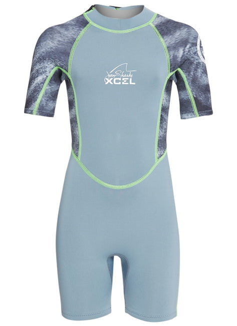 Xcel Juan Sharks Short Sleeve 1mm Spring Suit (Toddler, Little Kid)