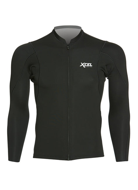 Xcel Men's Axis 1/.05mm Long Sleeve Front Zip Jacket