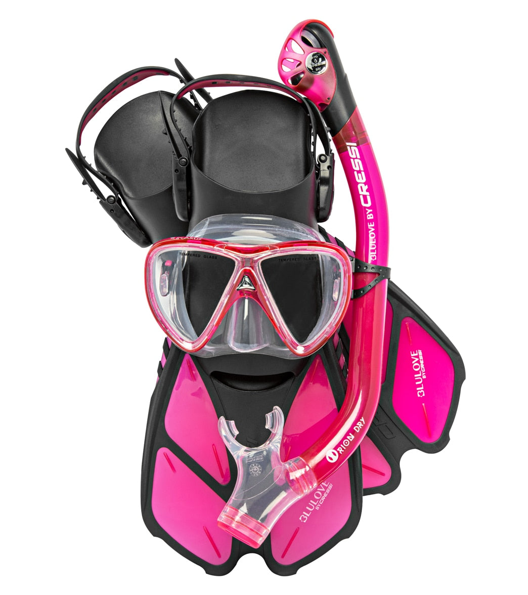 Cressi Bonete Dry Snorkel Set at SwimOutlet.com