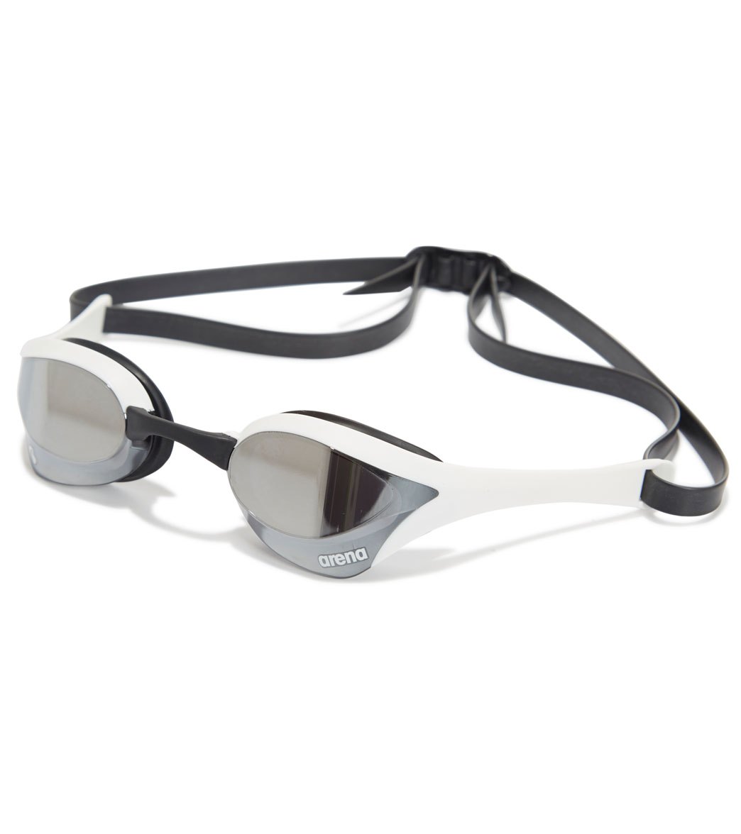 Arena Cobra Ultra Swipe Mirror Goggles, Silver/Black