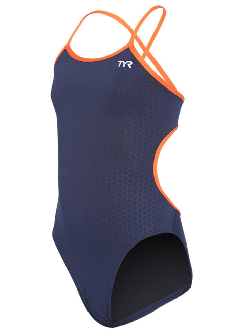TYR Girls' Hexa Trinityfit One Piece Swimsuit