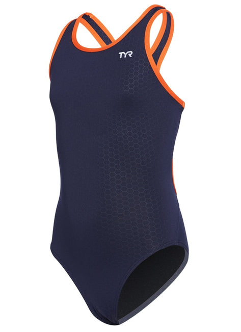 TYR Girls' Hexa Maxfit One Piece Swimsuit