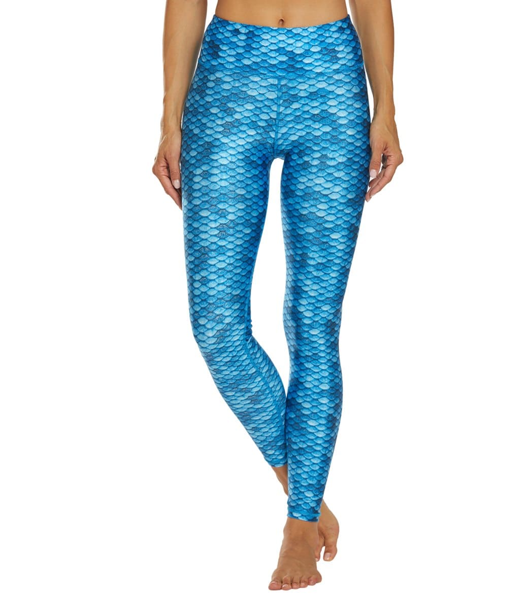 SlipIns Aqua Mermaid Sea Swim Tights at SwimOutlet.com