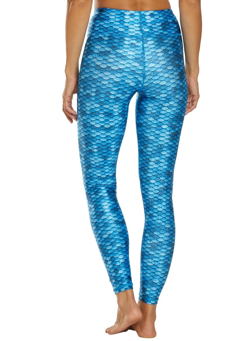 SlipIns Aqua Mermaid Sea Swim Tights at