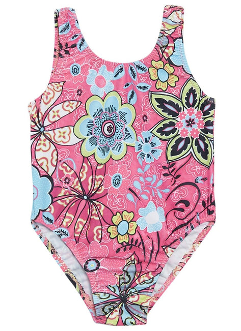 Tidepools Girls' Topsy Turvy Tank One Piece Swimsuit (Baby)