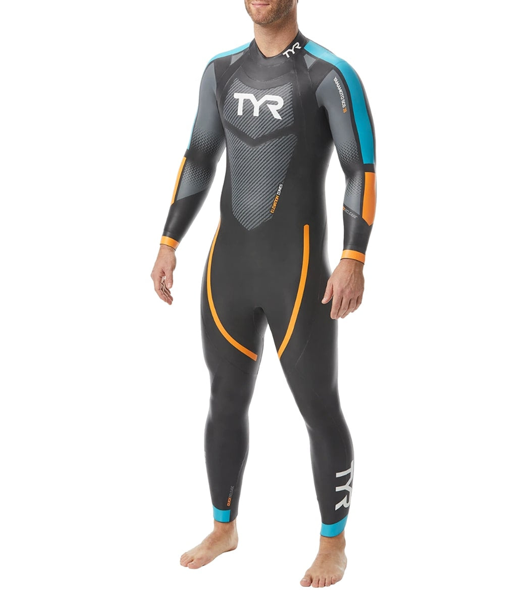 TYR Men's Hurricane Cat 2 Fullsleeve Triathlon Wetsuit at
