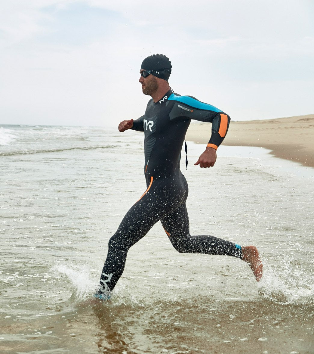 TYR Men's Hurricane Cat 2 Fullsleeve Triathlon Wetsuit at