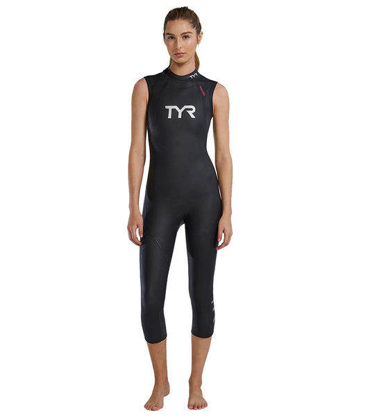TYR Women's Hurricane Cat 1 Sleeveless Triathlon Wetsuit at