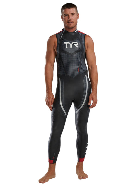 TYR Men's Hurricane Cat 5 Sleeveless Triathlon Wetsuit
