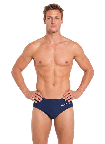 Mizuno Men's Exer Solid Brief Swimsuit