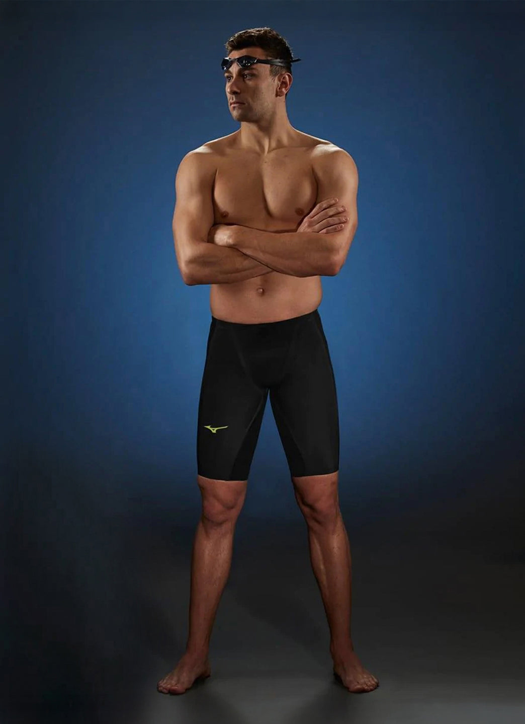 Mizuno Men's GX-Sonic V Sprinter Tech Suit Swimsuit at SwimOutlet.com