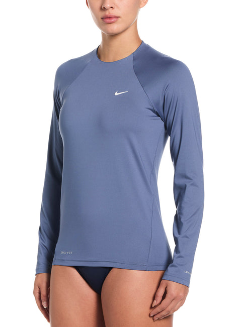 Nike Women's Long Sleeve Hydro Rash Guard