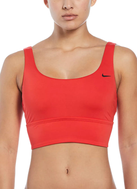 Nike Women's Essential Scoop Neck Midkini Top
