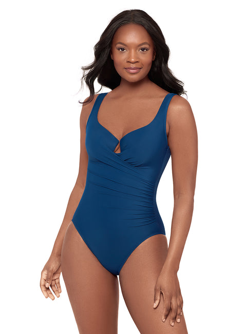 Miraclesuit Women's Must Have Escape Underwire One Piece Swimsuit