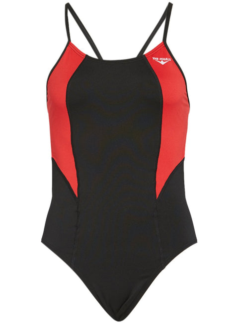 The Finals Women's Surf Splice Swan Back One Piece Swimsuit