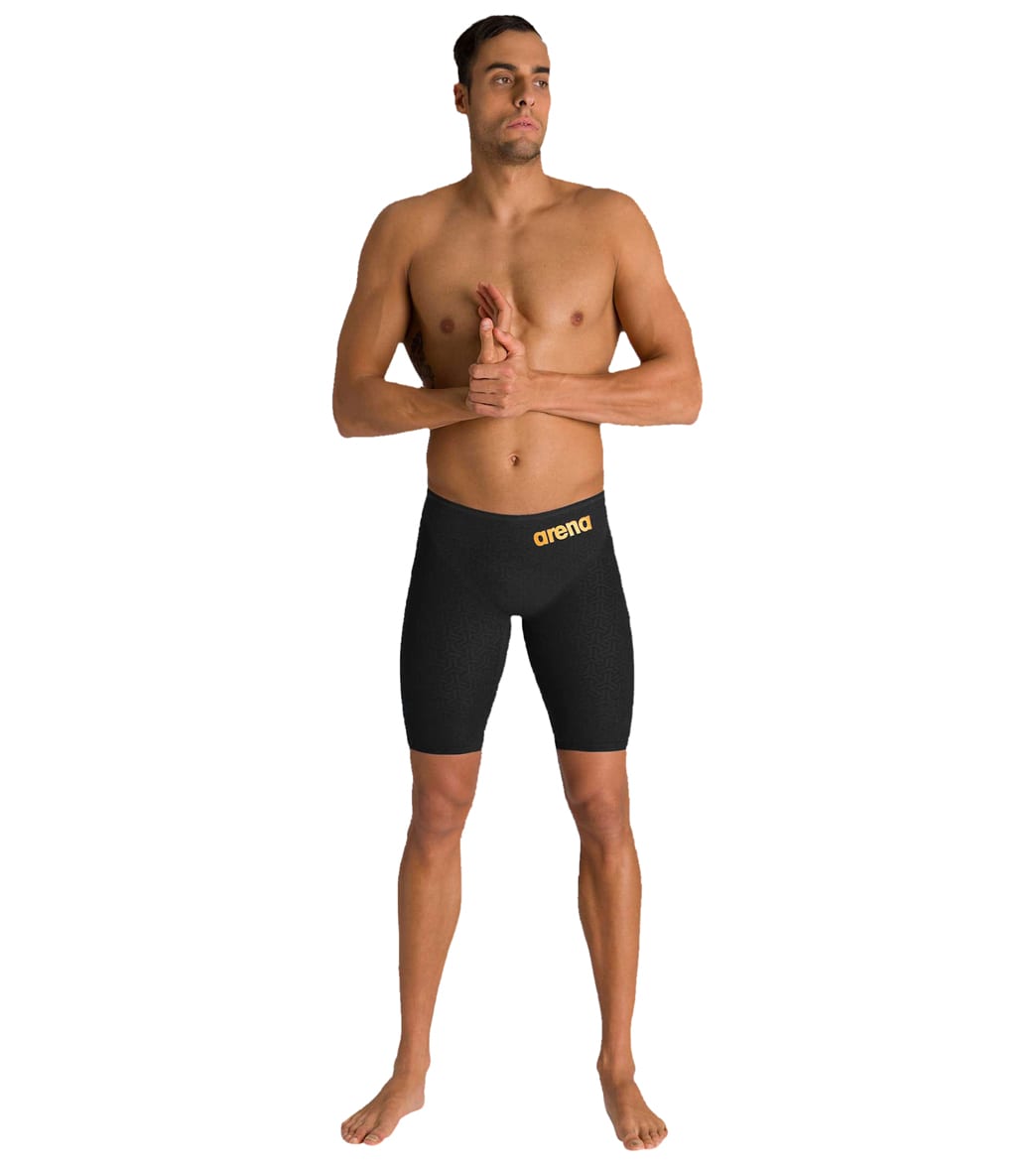 Arena Men's Powerskin Carbon Glide Jammer Tech Suit Swimsuit at