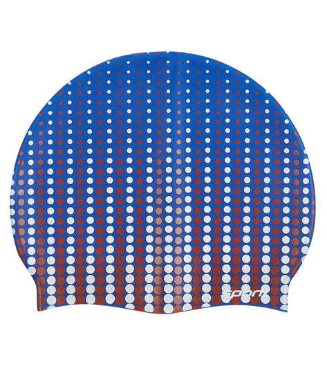 Sporti Molecule USA Silicone Swim Cap