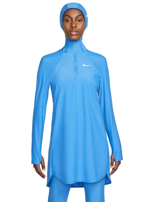 Nike Women's Modest Essential Long Sleeve Chlorine Resistant Swim Tunic