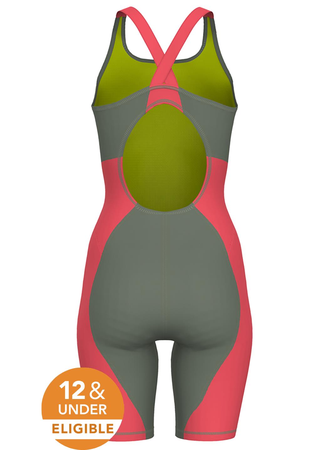 Speedo Women's Vanquisher Kneeskin Tech Suit Swimsuit at