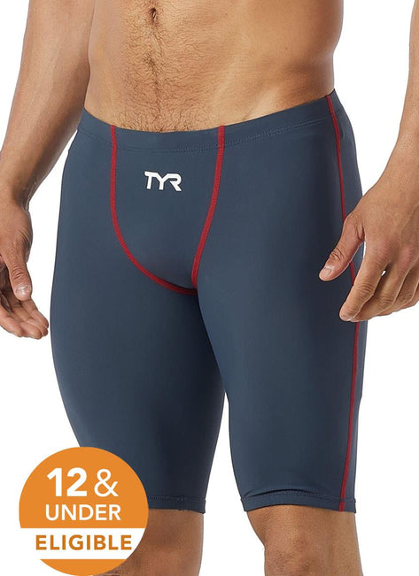 TYR Men's Thresher Short Jammer Tech Suit Swimsuit