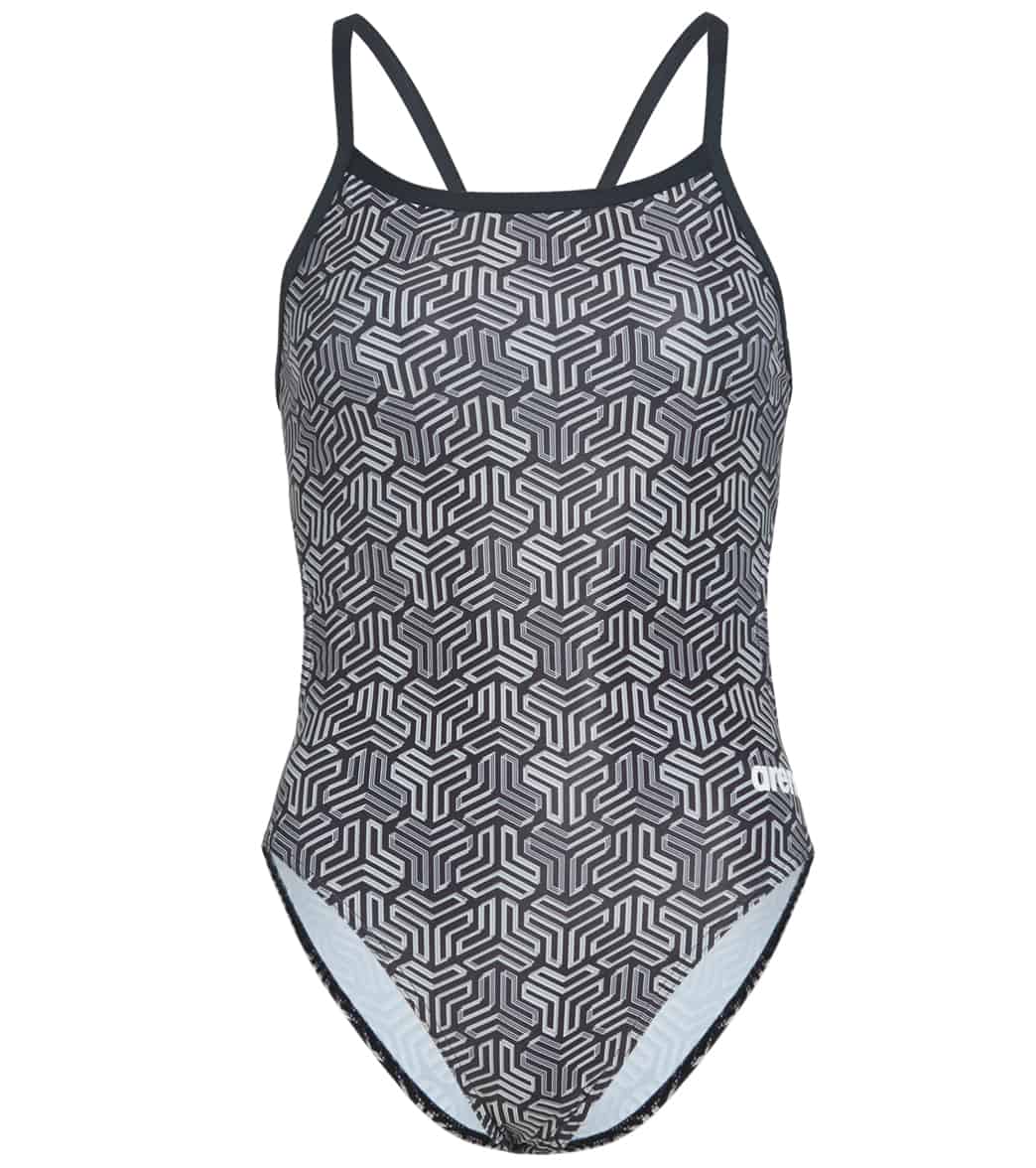 Arena Women's Kikko MaxLife Challenge Back One Piece Swimsuit at