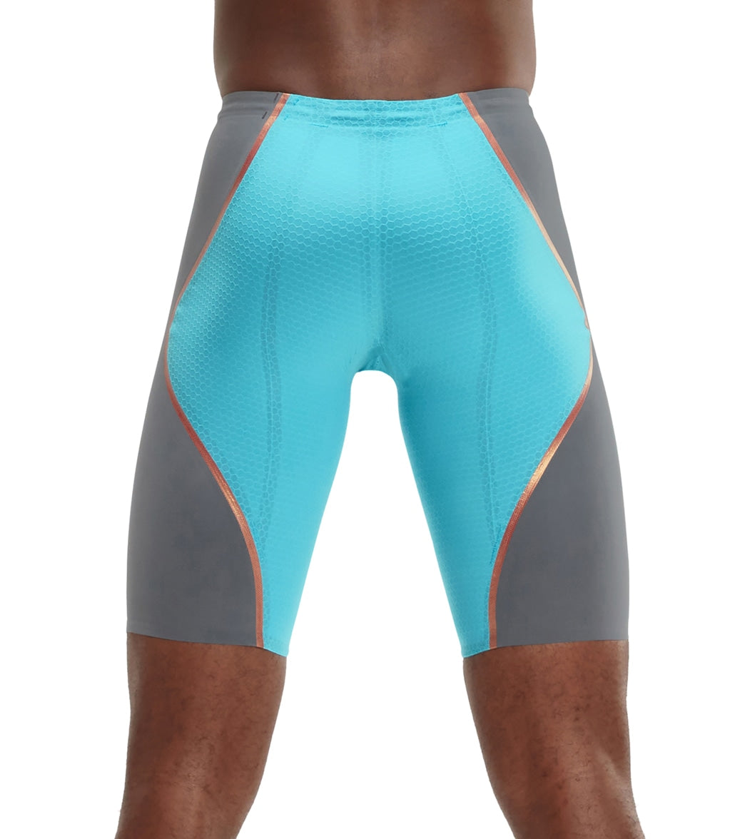 【良品】() QUEST Speedo Men's LZR Pure Intent High Waist Jammer Tech Suit Swimsuit