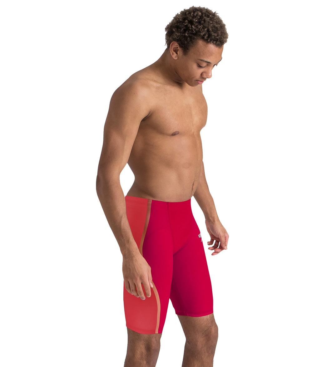 Speedo Men's LZR Pure Intent High Waist Jammer Tech Suit Swimsuit