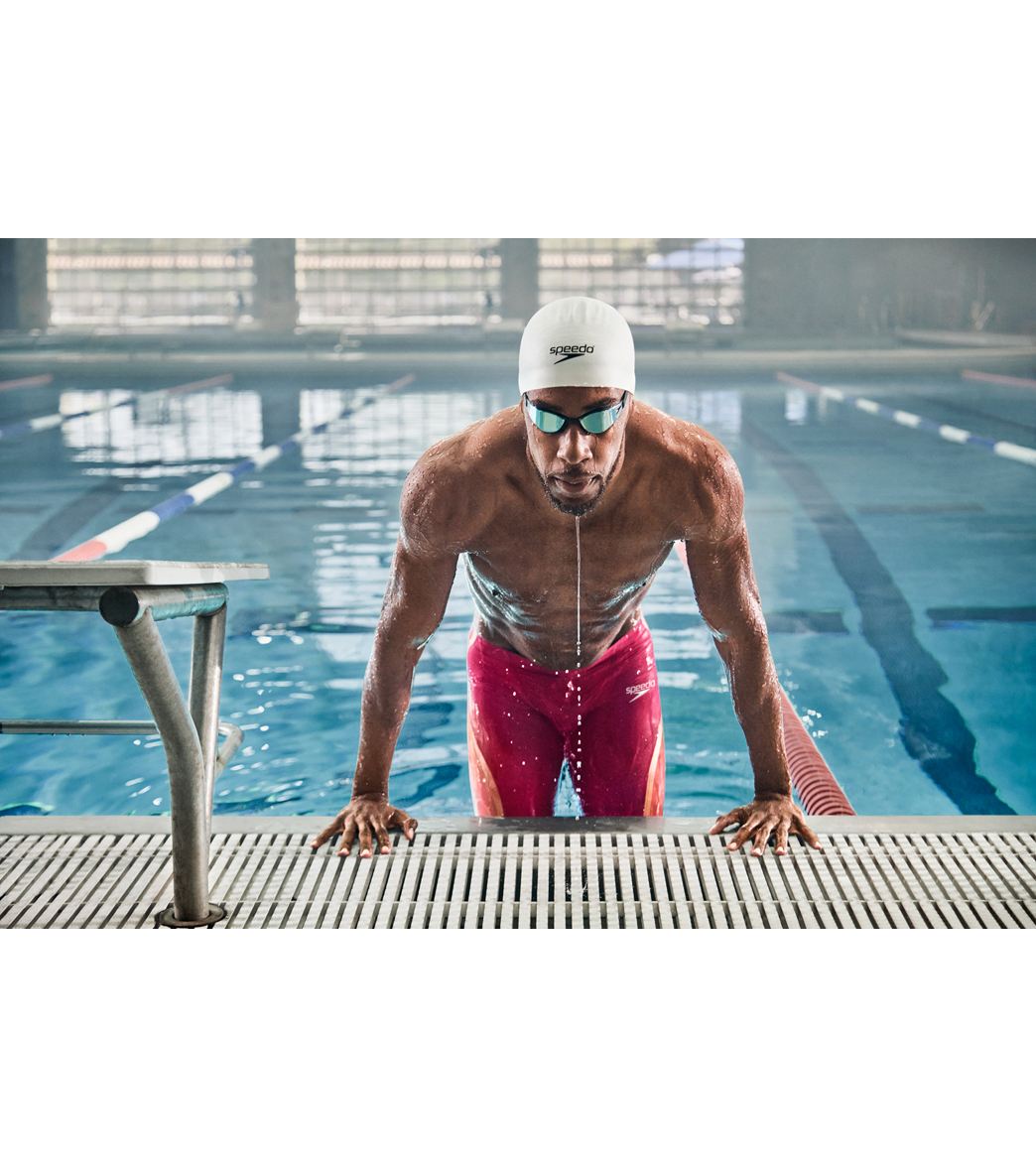 Speedo Men's LZR Pure Intent High Waist Jammer Tech Suit Swimsuit