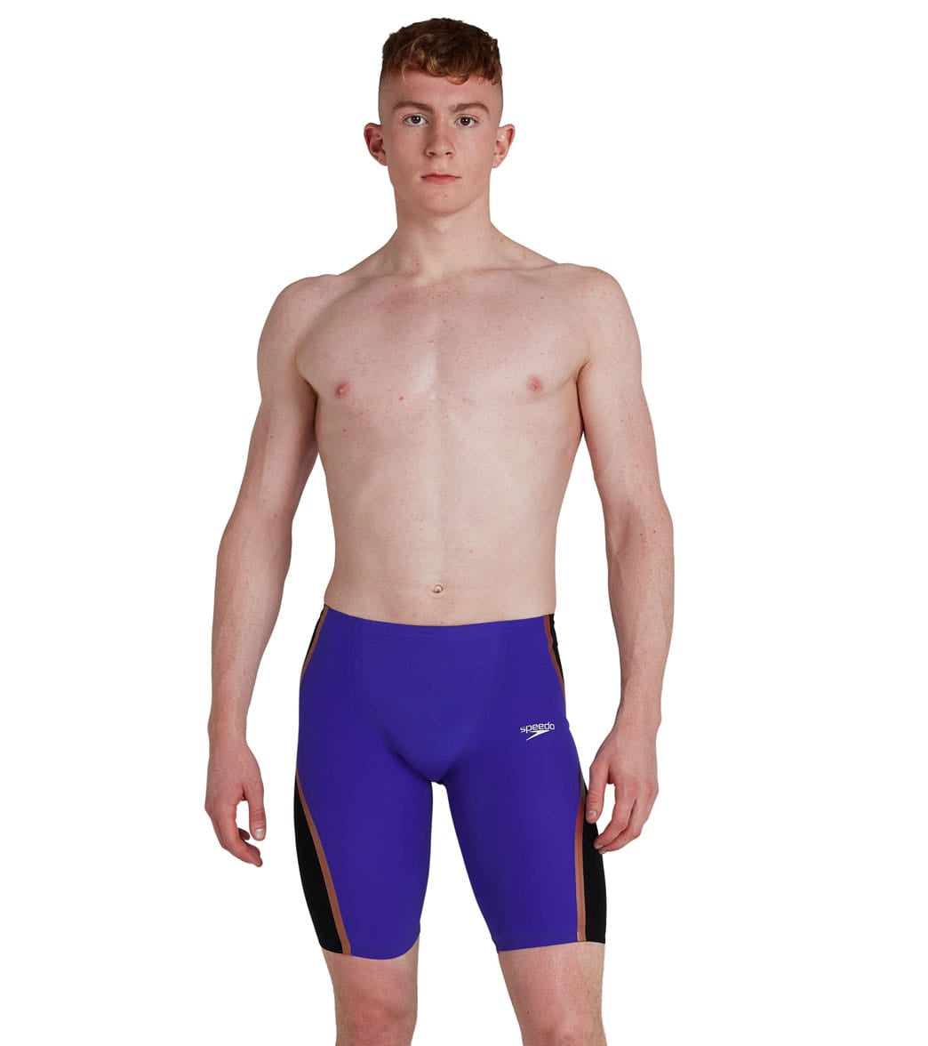 Speedo Men's LZR Pure Intent High Waist Jammer Tech Suit Swimsuit