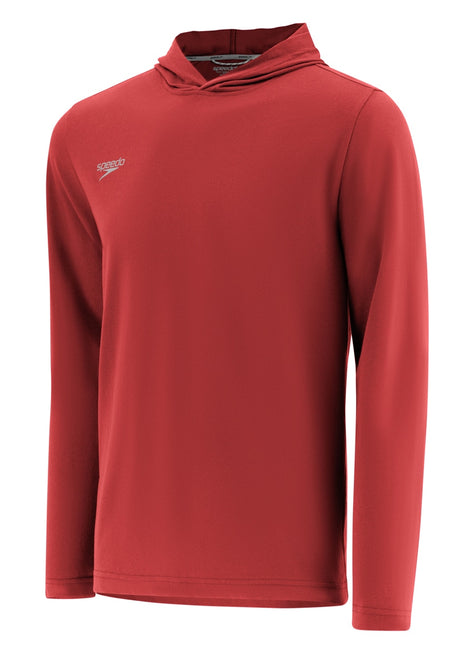 Speedo Unisex Long Sleeve Solid Hooded Shirt