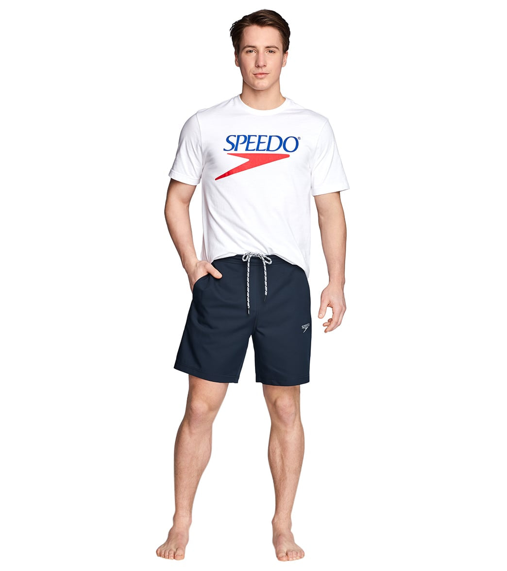 Speedo Men's Woven Warm-Up Short at SwimOutlet.com