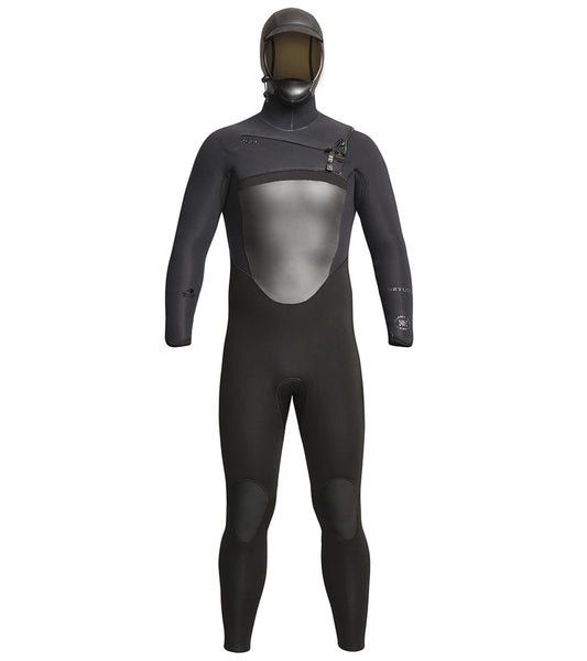 Xcel Men's 5/4mm Drylock Hooded Front Zip Fullsuit Wetsuit at