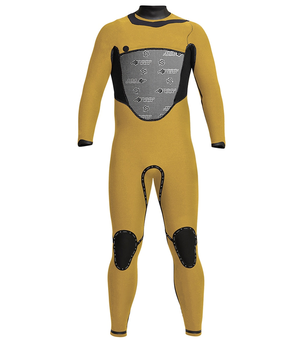Xcel Men's 4/3mm Drylock Front Zip Fullsuit Wetsuit at SwimOutlet.com