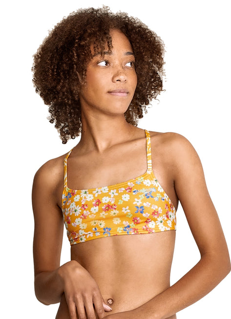 Speedo Women's Strappy Fixed Back Bikini Top