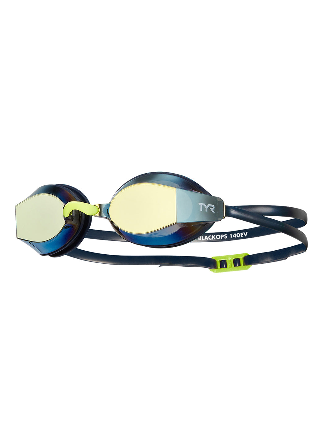 Blackops 140 EV Racing Mirrored Adult Goggles Turquoise/Lime
