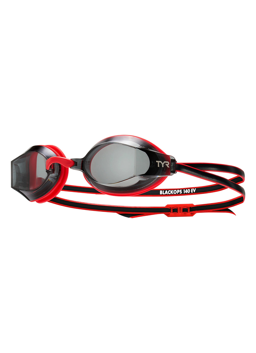 TYR Adult Black Ops 140 EV Racing Goggles Red/Black