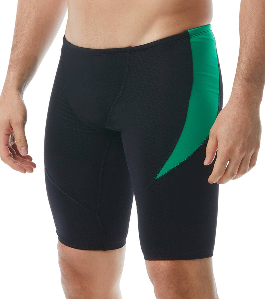 TYR Men's Hexa Curve Splice Jammer Swimsuit at SwimOutlet.com
