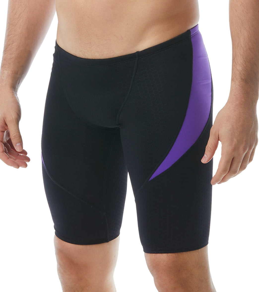 TYR Men's Hexa Curve Splice Jammer Swimsuit at SwimOutlet.com