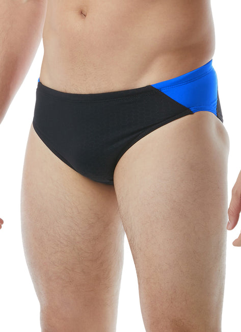 TYR Men's Hexa Blade Racer Brief Swimsuit