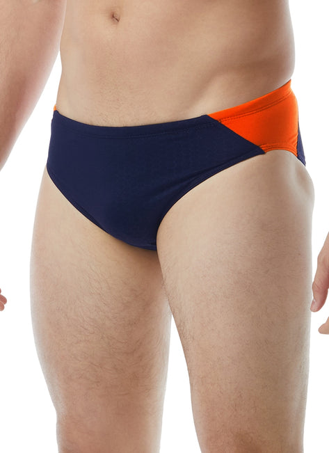 TYR Men's Hexa Blade Racer Brief Swimsuit