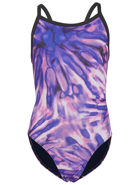 Sporti HydroLast Spacey Thin Strap One Piece Swimsuit Youth (22-28)
