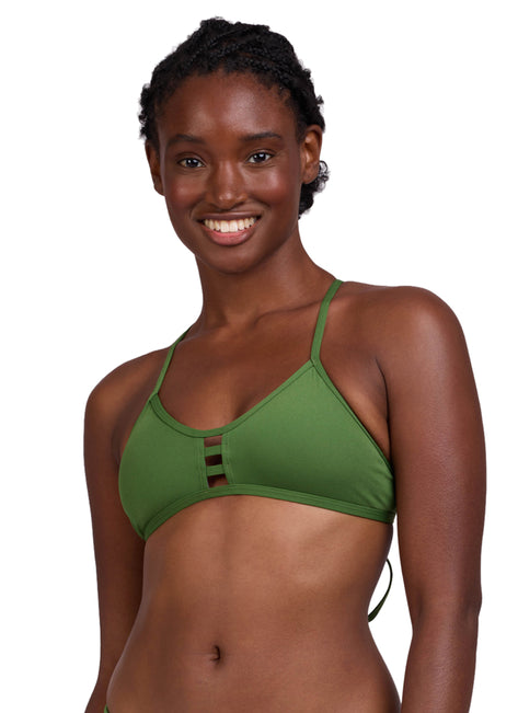 JOLYN Women's Tomcat Solid Bikini Top