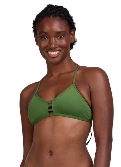JOLYN Women's Tomcat Solid Bikini Top