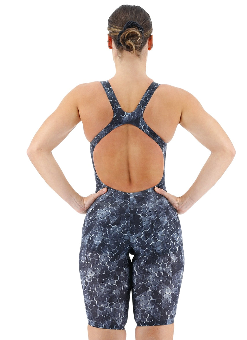 TYR Women's Avictor 2 Supernova Open Back Comfort Straps Tech Suit Swimsuit