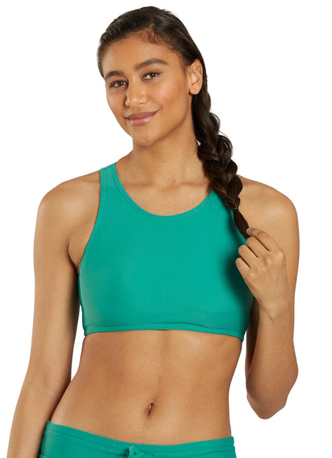 Sporti Active High Neck Crop Bikini Top