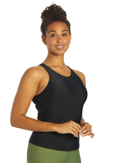 Sporti Active High Neck Tankini Top