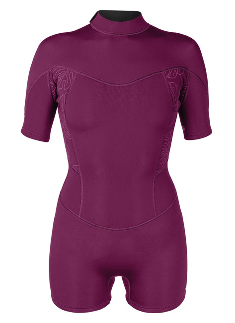 Xcel Women's Axis 2MM Back Zip Boy Short Cut Spring Suit
